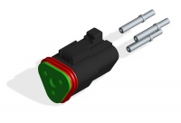 DEUTSCH DT06-3S CONNECTOR KIT